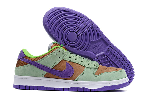 Women's Dunk Low SB Brown/Green Shoes 0139 Women's Dunk Low SB Brown/Green Shoes 0139
